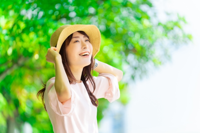 夏の施術